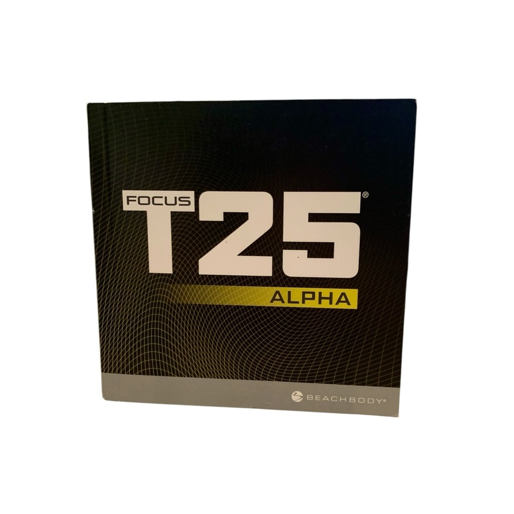 Focus T25 Alpha & Beta w/ Shaun T- Complete 9 DVD Workout Set By Beach Body- CIB